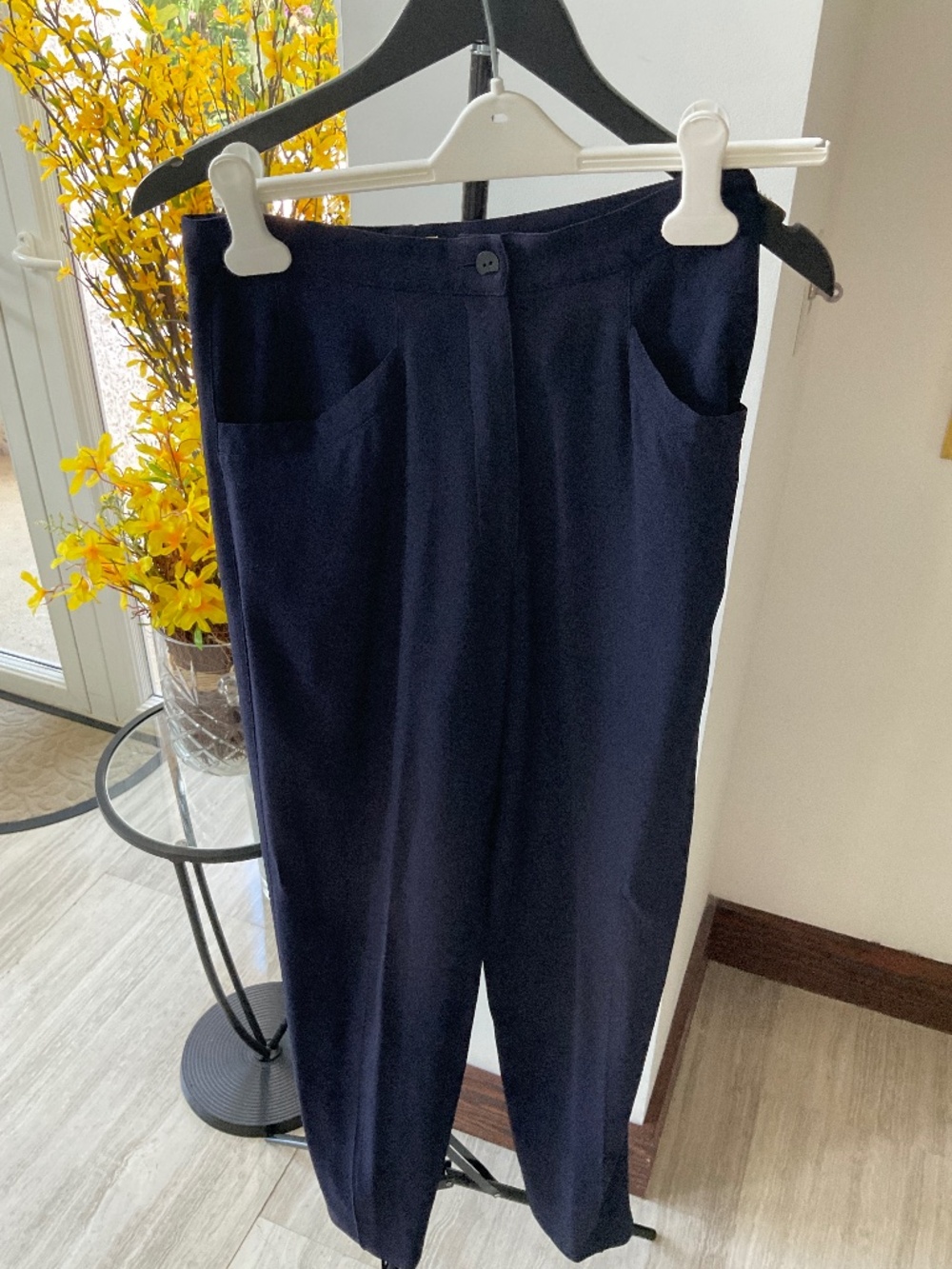 Vintage Krizia Navy slim pants Size 42